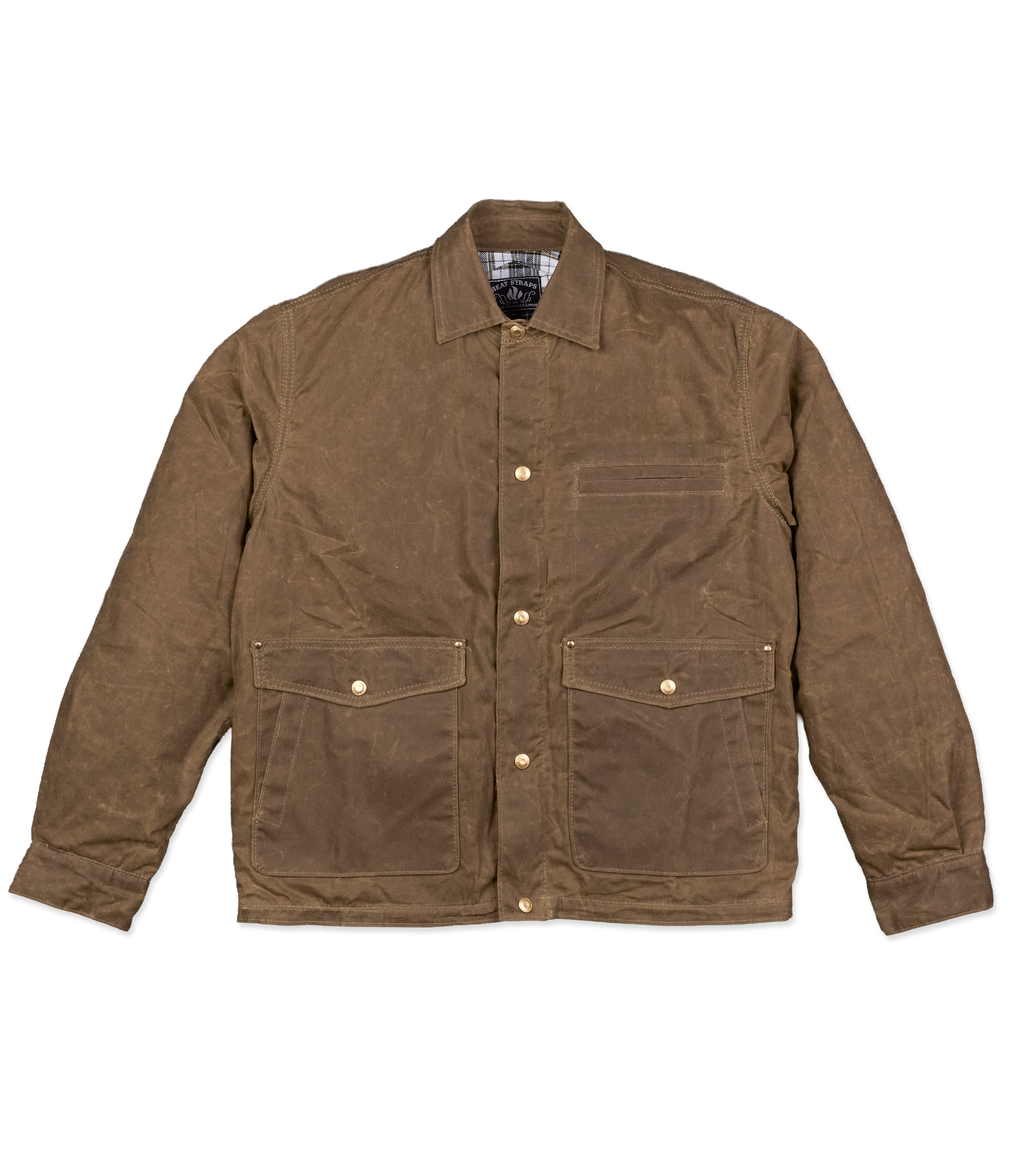 Heat Straps The Shop Jacket - Tan - Flatlay