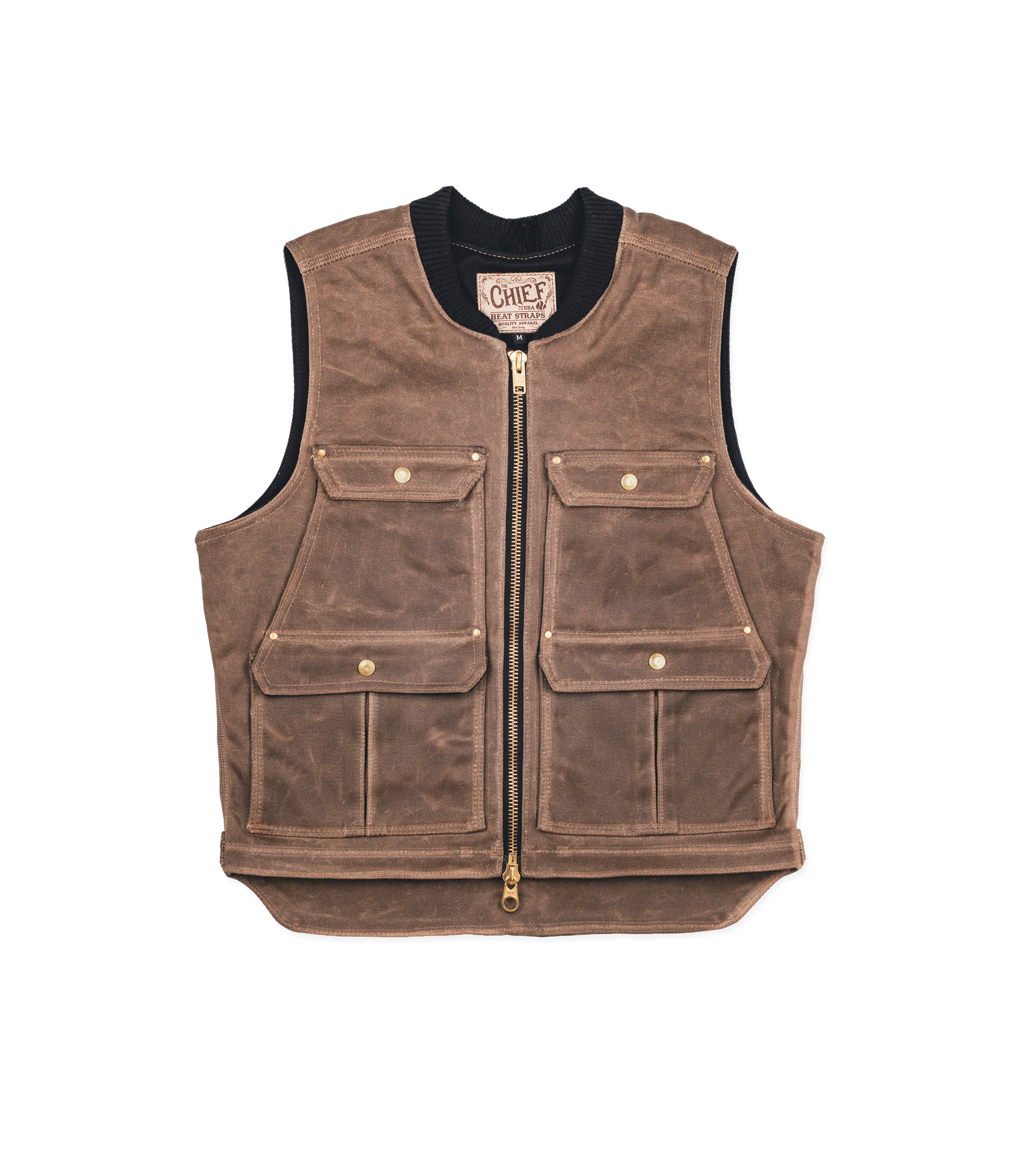 The Chief Vest Tan – Heat Straps USA