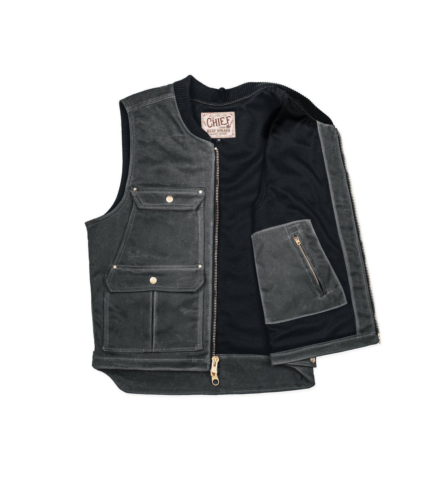 Chief Vest - Charcoal