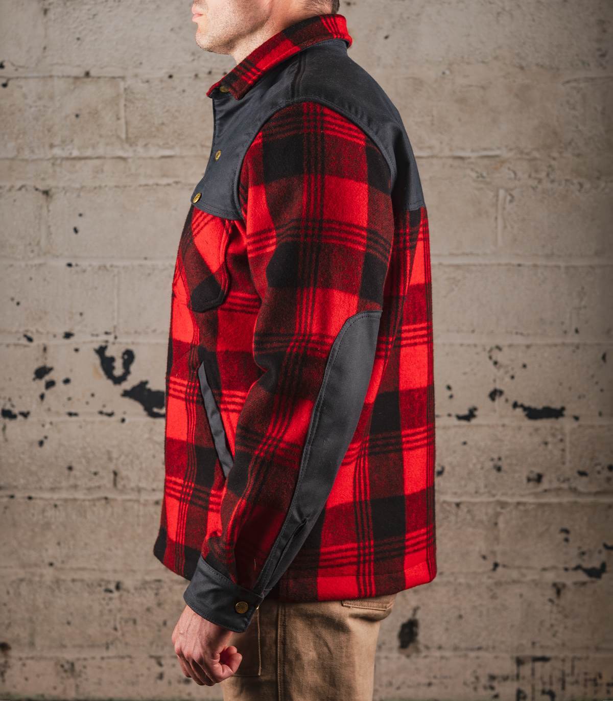 Heat Straps The Waxed Lumber Jacket - 360 Side
