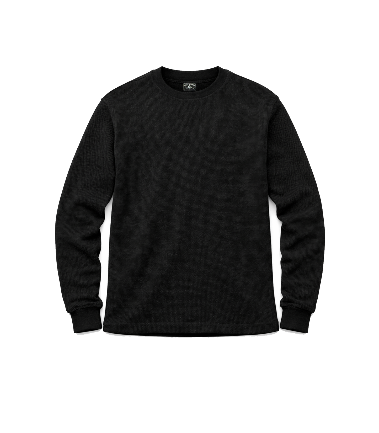 Waffle Knit Shirt - Black