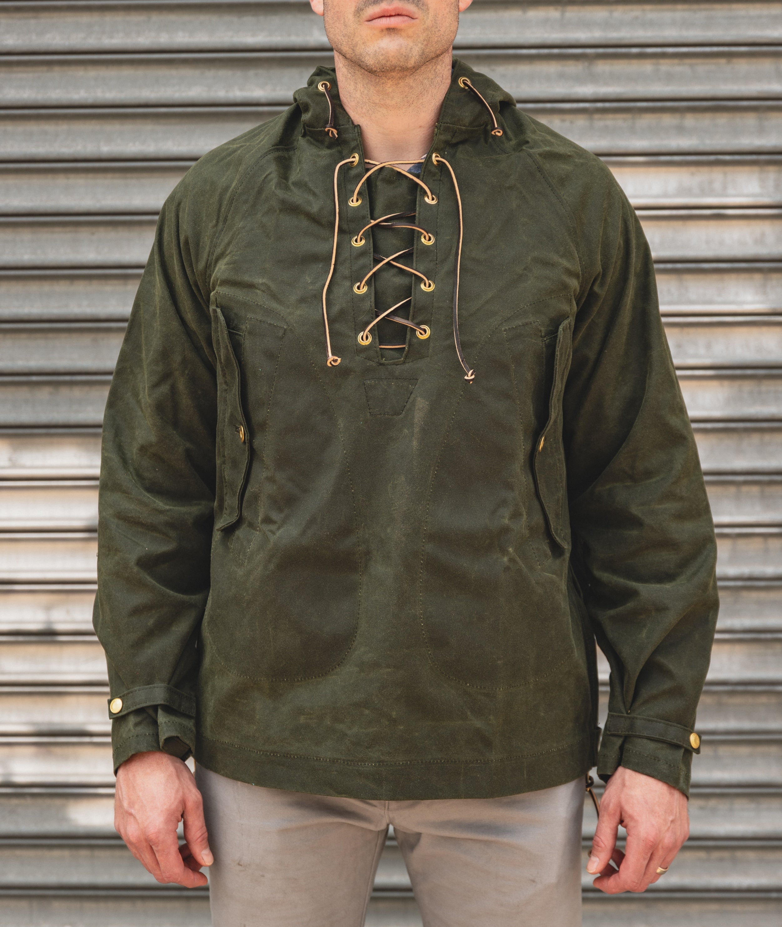 The Waxed Anorak – Heat Straps USA